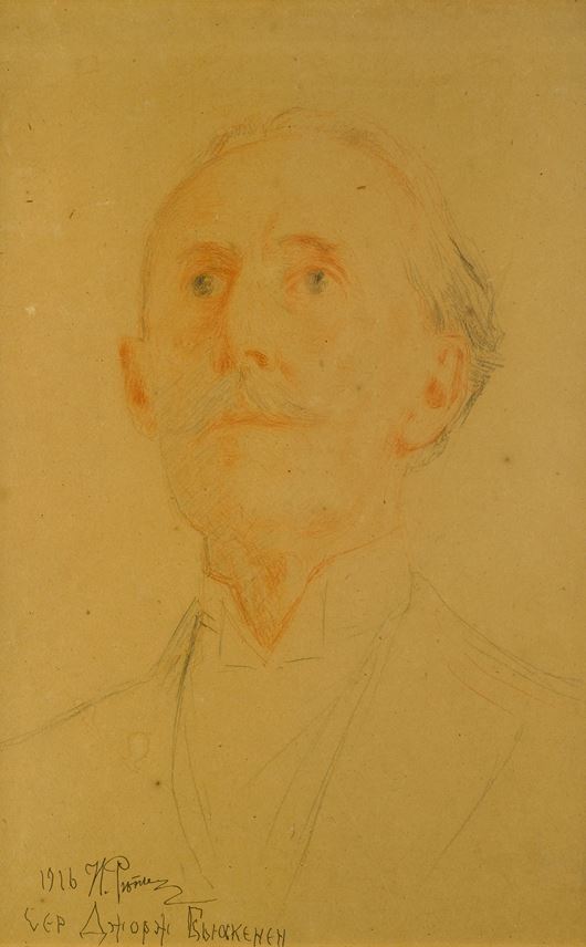 Ilya Yefimovich Repin - Portrait of Sir George Buchanan, the British Ambassador  | MasterArt